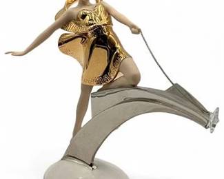 Collectible Figurine Titled Starlight In Platinum By The Franklin Mint