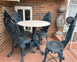 J Lot #224 Vintage DIY Wooden Garage Shelving Unit w/ Contents