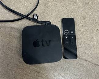 Lot #161 Apple TV 3rd Generation A1427 Streaming Media Player with Remote Black