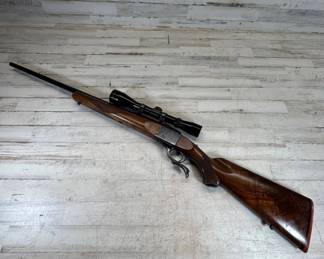 Lot #197 Ruger No. 1 Single Shot Rifle .25-06 Rem Leupold Scope Walnut Stock