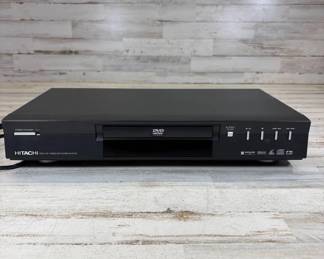 Lot #214 Hitachi DV-P315 DVD/CD Video Player Black Home Theater Component