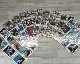 Lot #98 Vintage 1980s-1990s Baseball Card Collection Lot with Stars & Rookies