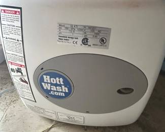 J Lot #72 Hott Wash Portable Hot Water Heater Electric Under Sink Tank Unit