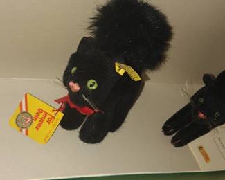 VINTAGE STEIFF BLACK CATS GREAT CONDITION!!!