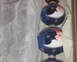 CHRISTOPHER RADKO VERY RARE DESIRABLE LARGE FINIAL TREE TOPPER