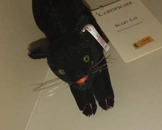 STEIFF NORTH AMERICAN EXCLUSIVE LIMITED #RD EDITION "SCARY" CAT!