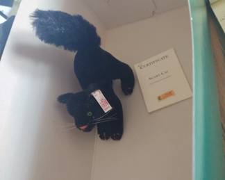 STEIFF NORTH AMERICAN EXCLUSIVE LIMITED #RD EDITION "SCARY" BLACK CAT!