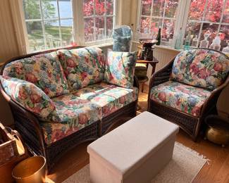 Wicker furniture set