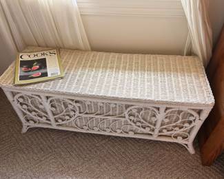 Wicker trunk