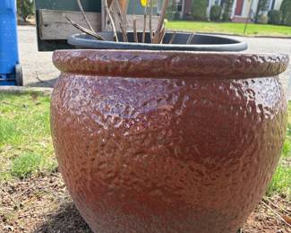 outdoor ceramic extra large planter