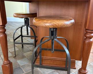 2 x World Market stools