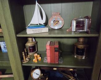 Brass navigation lights