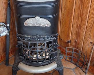 cast iron parlor stove