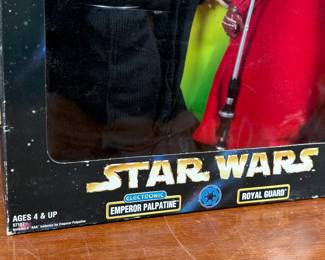 STAR WARS ACTION COLLECTION EMPEROR PALPATINE AND ROYAL GUARD SET
