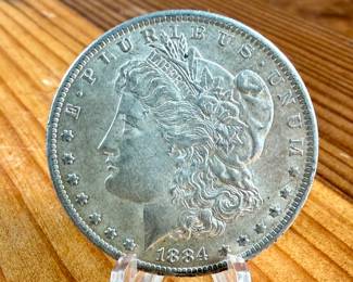 1884-O MORGAN DOLLAR