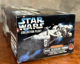 STAR WARS COLLECTOR FLEET ELECTRONIC REBEL BLOCKADE RUNNER