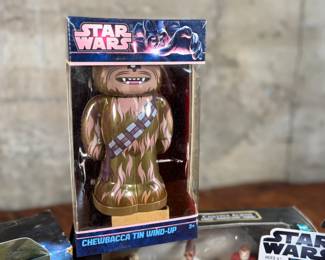 STAR WARS FIGURES AND COLLECTIBLES IN ORIGINAL PACKAGING