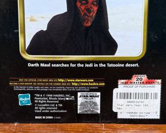 STAR WARS EPISODE I DARTH MAUL ACTION FIGURE BY HASBRO