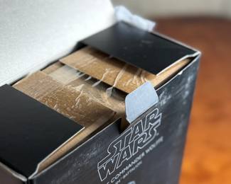 Sideshow Collectibles Star Wars Clone Commander Wolffe Sixth Scale Figure. The box is sealed with minor wear.