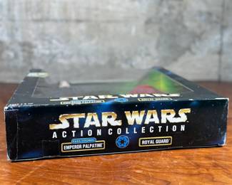 STAR WARS ACTION COLLECTION EMPEROR PALPATINE AND ROYAL GUARD SET