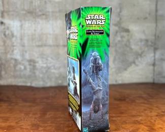 STAR WARS POWER OF THE JEDI LUKE SKYWALKER AND YODA FIGURE