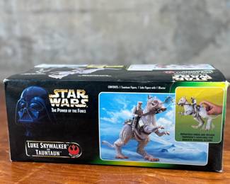 STAR WARS LUKE SKYWALKER & TAUNTAUN - THE POWER OF THE FORCE, KENNER - 1997