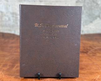 The 2007–2011 Presidential Dollar PDS set consists of 60+ copper-nickel manganese brass coins, featuring four new presidents annually from Washington to Garfield, with P (Philadelphia), D (Denver), and S (San Francisco/Proof) mint marks. Appears to be only missing one (1) coin.