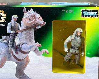 STAR WARS LUKE SKYWALKER & TAUNTAUN - THE POWER OF THE FORCE, KENNER - 1997