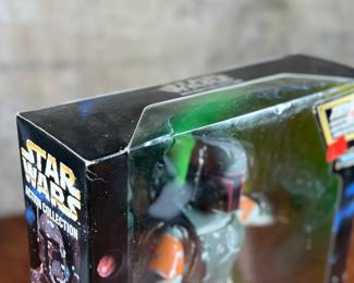 STAR WARS ACTION COLLECTION ELECTRONIC BOBA FETT FIGURE