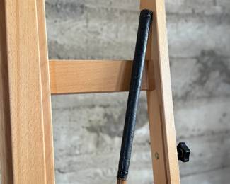 A vintage Frank Bryan Special Mashie golf club featuring a steel head and a wooden shaft. The head is marked with branding and includes the inscription ‘Special Mashie.’ The club has a textured steel clubface and a leather-wrapped grip, showing signs of wear consistent with use and age.