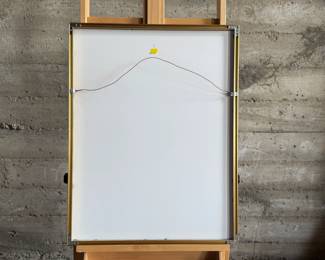 “Mohtawas”, a signed print by listed artist, Paul Pletka. Professionally framed and measures in frame, 31” H x 24” W.