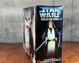 STAR WARS COLLECTOR SERIES OBI-WAN KENOBI VS. DARTH VADER ELECTRONIC POWER FX