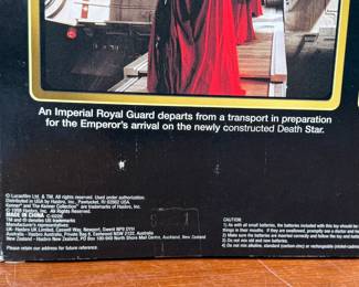 STAR WARS ACTION COLLECTION EMPEROR PALPATINE AND ROYAL GUARD SET