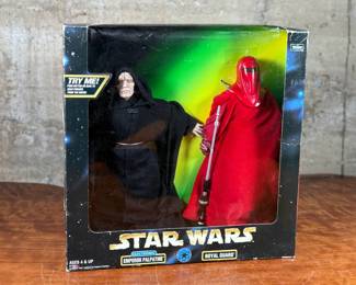 STAR WARS ACTION COLLECTION EMPEROR PALPATINE AND ROYAL GUARD SET