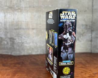 STAR WARS ACTION COLLECTION ELECTRONIC BOBA FETT FIGURE