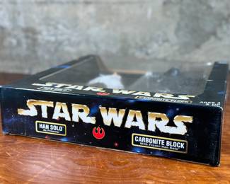 STAR WARS HAN SOLO IN CARBONITE BLOCK ACTION COLLECTION FIGURE