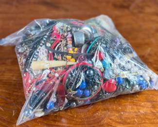 This lot features a collection of quality costume jewelry with a weight of just over 4.5lbs.
