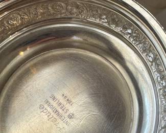 58 $2,400 - Sterling International Tea set 5 pieces