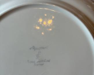 #53 - $500 - French China Moustiers - Longchamp pattern