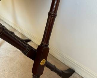 9 90.00 Mahogany butler tray from the Bombay company 30Wx19Dx28H