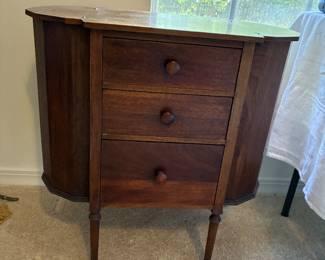 39 75.00 Sewing cabinet vintage 27Wx14Dx27H