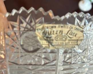 50 48.00 Cut crystal Queen Lace The Crowns Jewels of Cristal