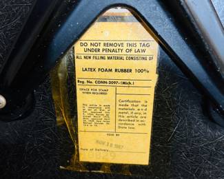 Herman Miller Tag dated 1967