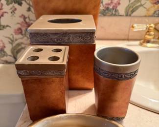 Designer bathroom set