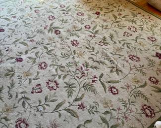 Floral rug
