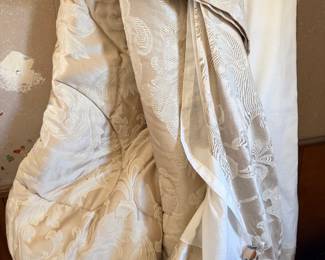 Custom spread and bedskirt