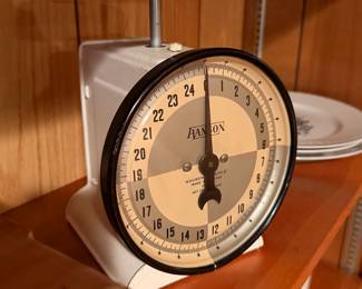 Vintage food scale
