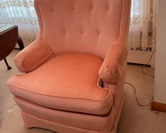 Peach armchair (set of 2)