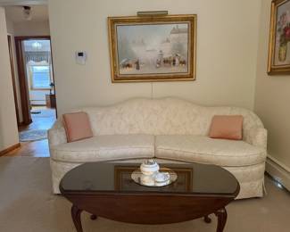 Vintage Couch and coffee table