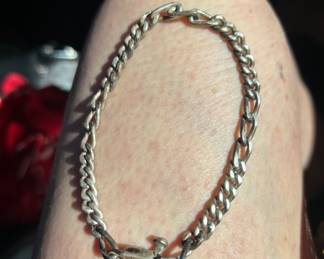 Sterling bracelet, earrings, etc.